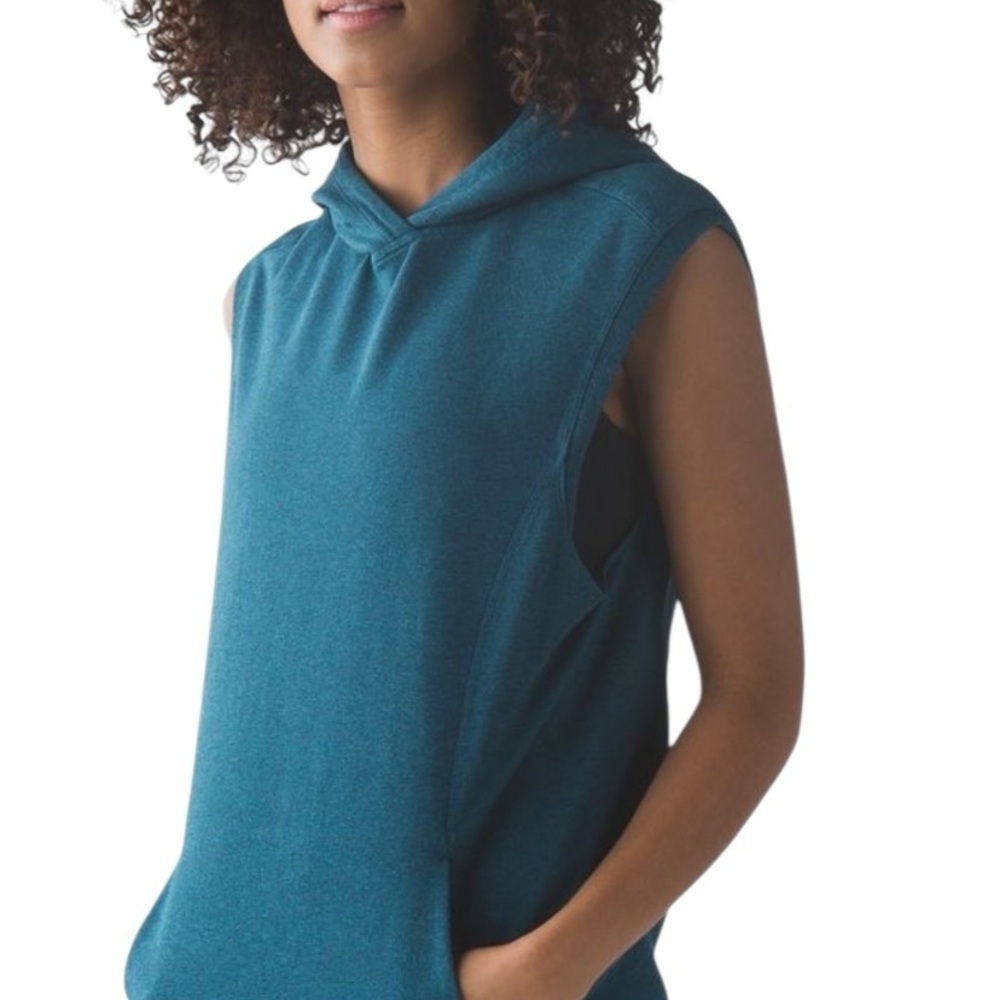 Lululemon Blissed Out Sleeveless Hoodie